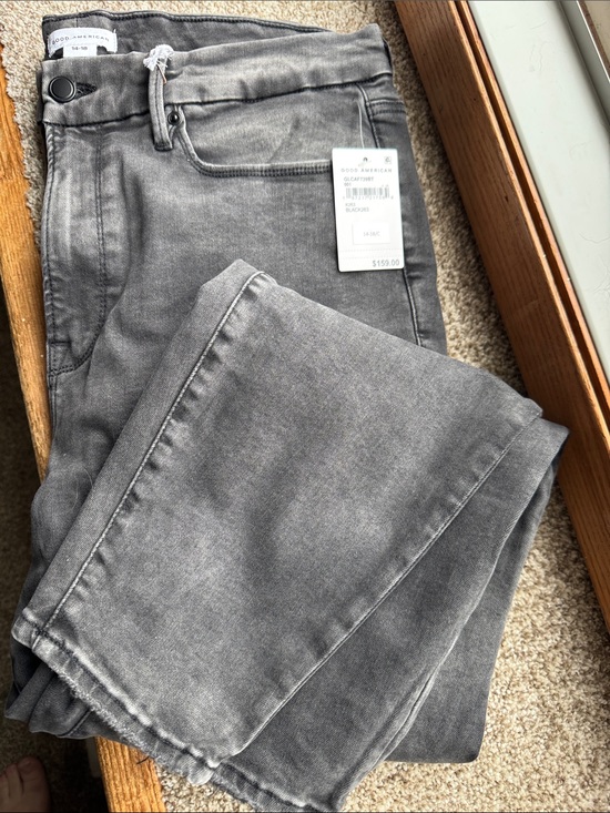 Good American Denim - Good American Good Legs Skinny Jeans in Black Wash